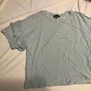 light Blue low crop top 1. State